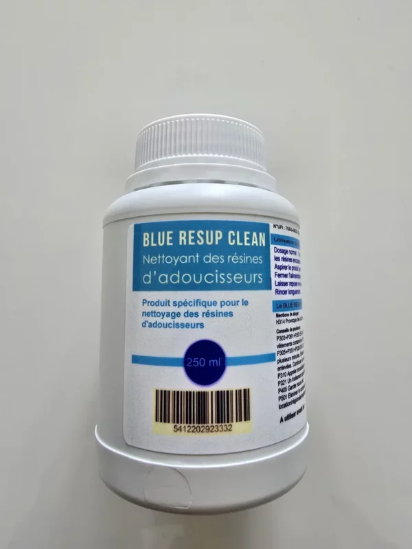 Nettoyant pour résines d’adoucisseurs – Blue Resup Clean 250mL