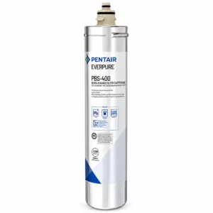 Cartouche de remplacement Pentair Everpure PBS-400 EV927086 présentée sur fond blanc.
