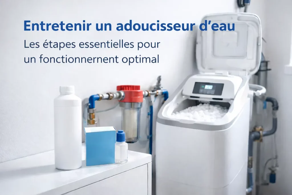 COMMENT ENTRETENIR UN ADOUCISSEUR D'EAU