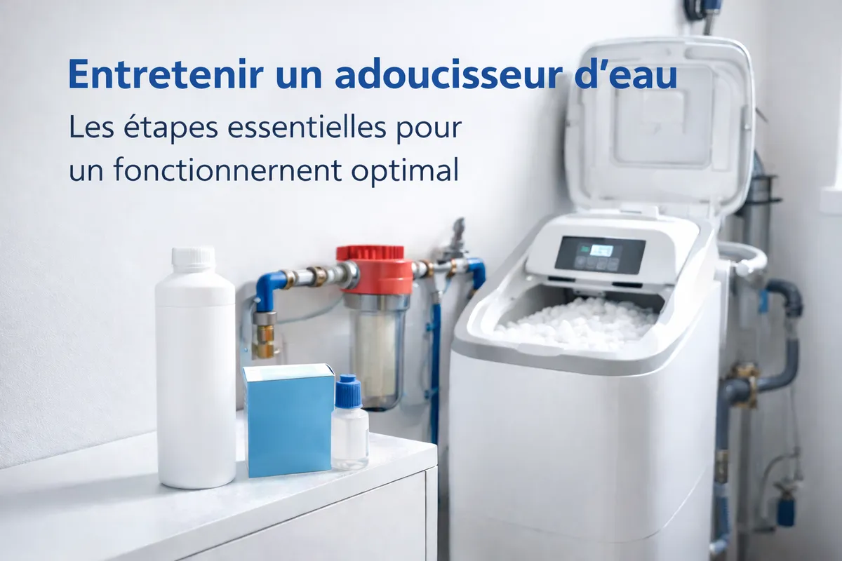 COMMENT ENTRETENIR UN ADOUCISSEUR D'EAU
