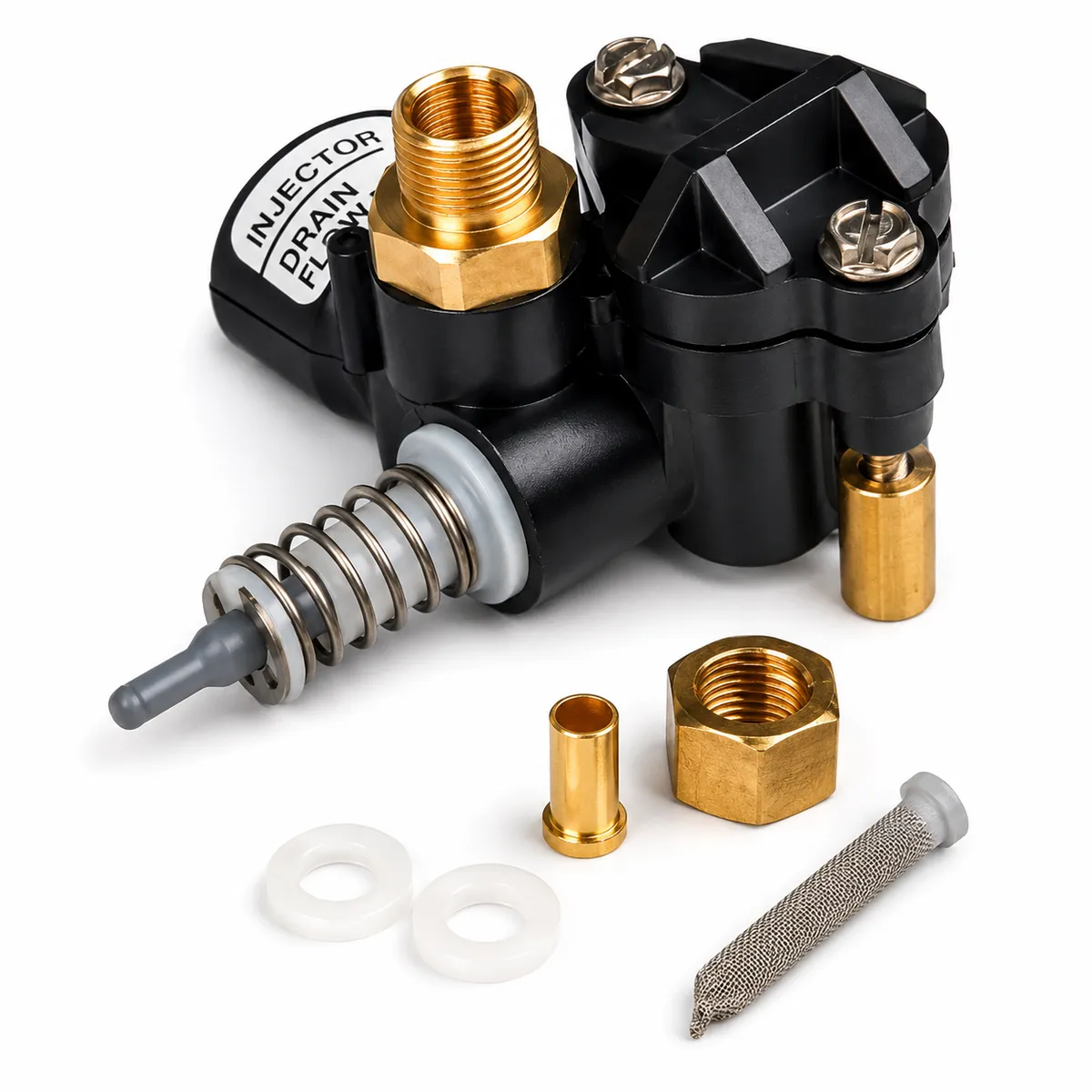 Injecteur complet Fleck 4600 standard et eau chaude – 29122 29124 29125