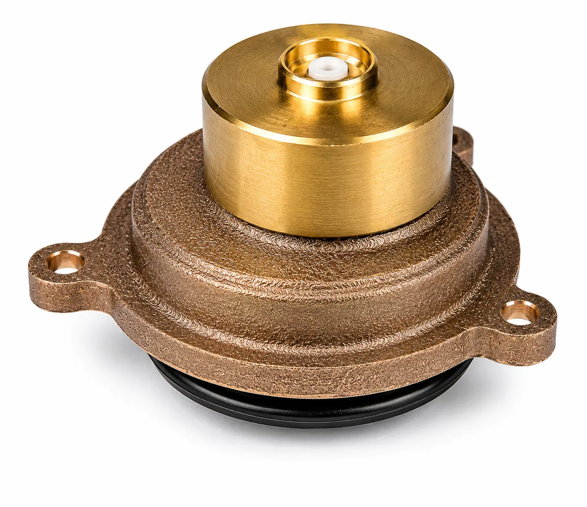 Couvercle de compteur en laiton Fleck 29120 avec turbine