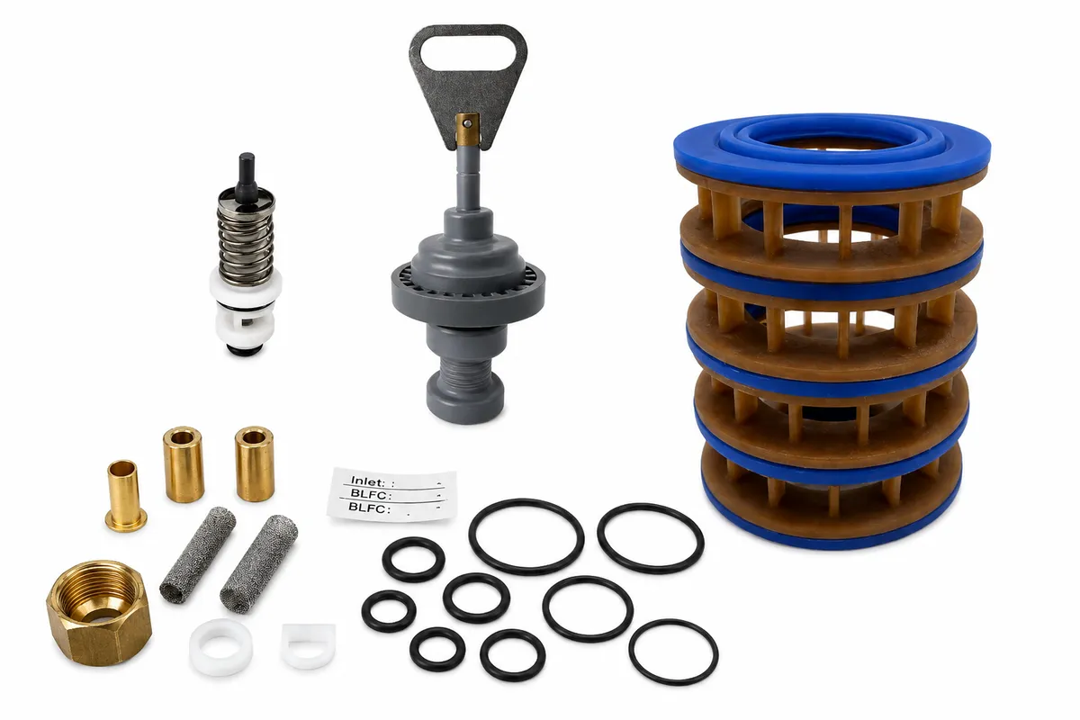 Kit maintenance Fleck 4600 29127 mécanique LWU eau chaude